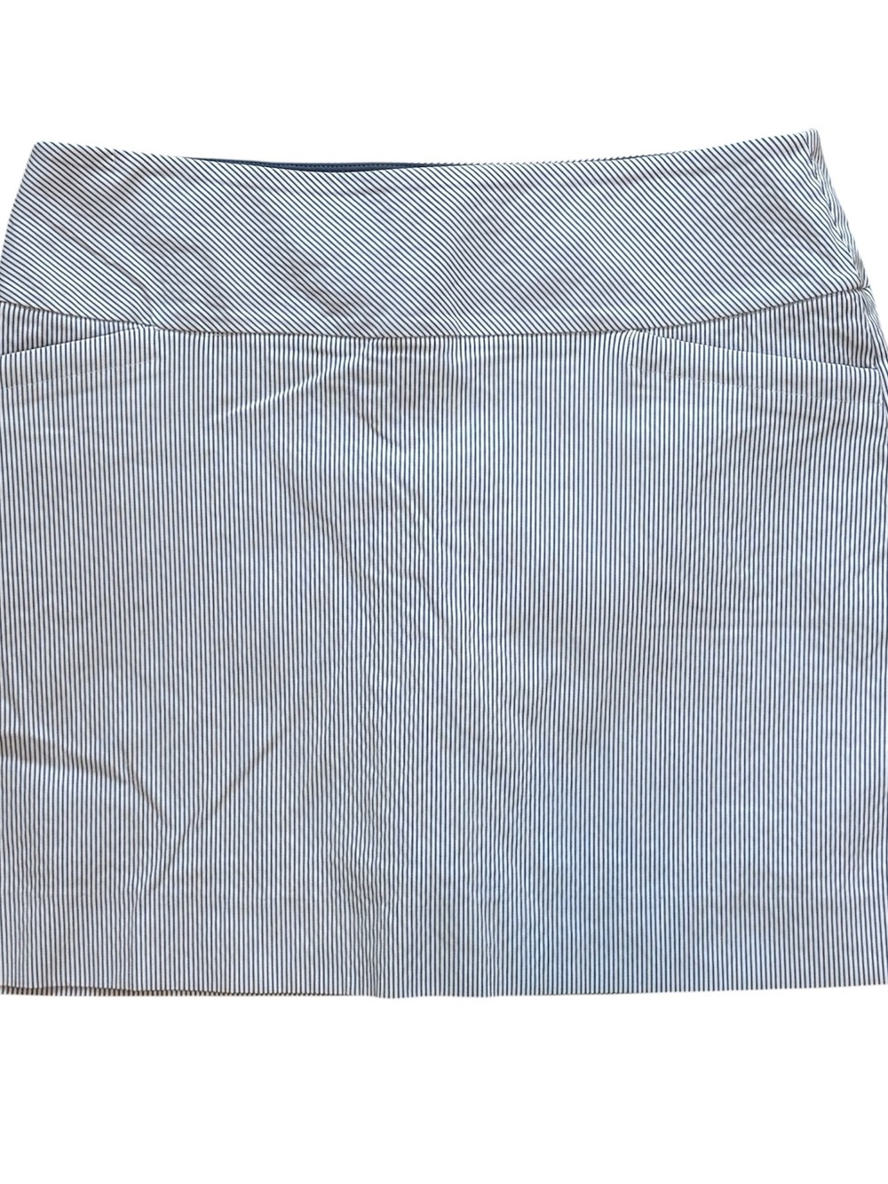 S.C. & Co Classic Navy Pinstripe Women's pencil Skirt XL